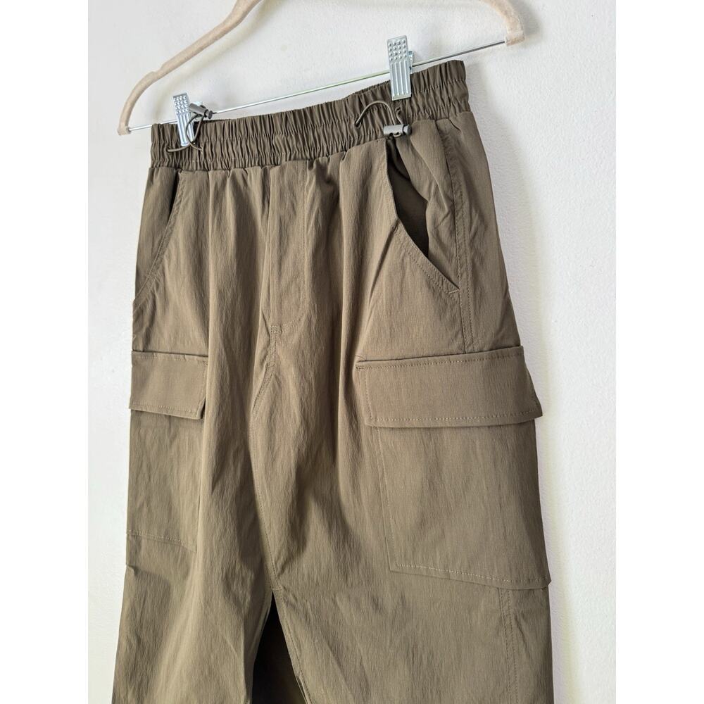 NWT Halara Olive Green Pull On Cargo Utility Skirt Ripstop Fabric Size XS - Picture 3 of 6